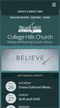 Mobile Screenshot of collegehills.org
